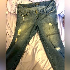 Distressed Torrid Jeans